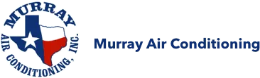 Murray Air Conditioning logo with Texas flag.