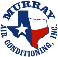 Murray Air Conditioning, Inc. logo with Texas state outline
