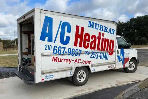 murray ac heating service truck