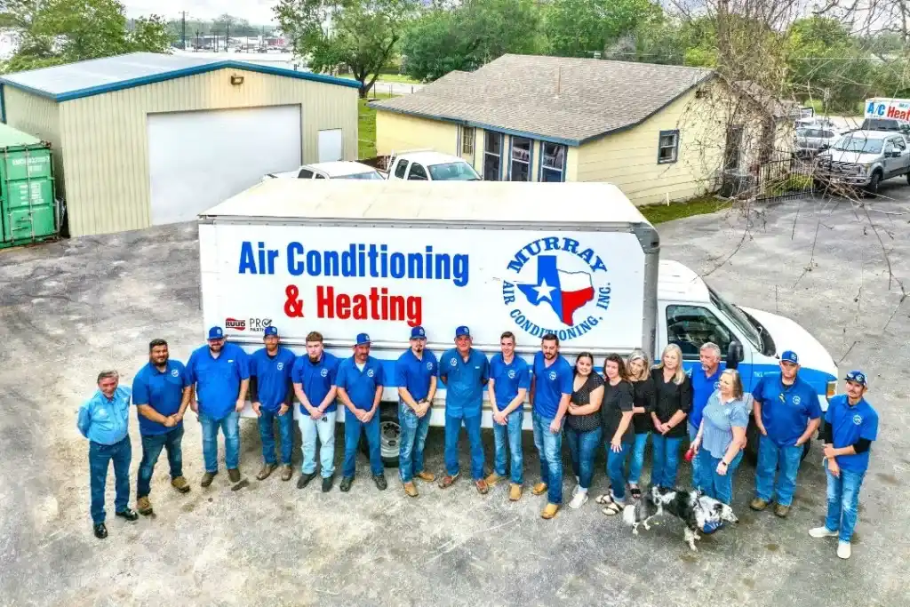A group of employees from Murray Air Conditioning, Inc.
