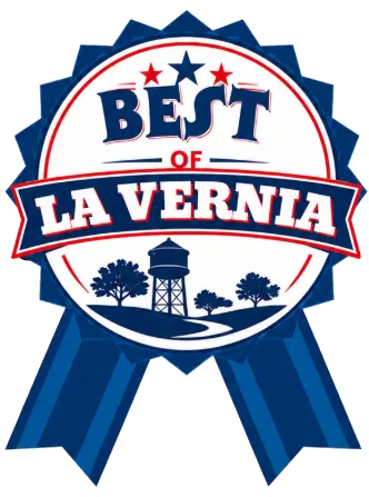 Best of La Vernia award ribbon badge